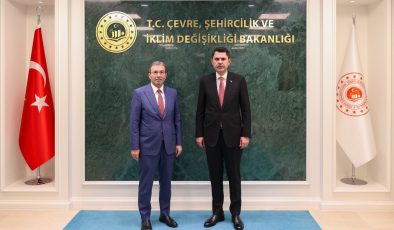 Başkan Ahmet Cin, Bakan Kurum ile Ankara’da Bir Araya Geldi