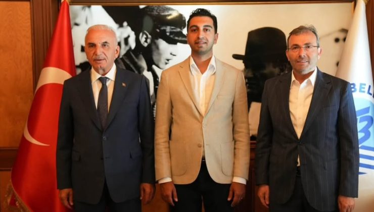 Ahmet Cin ve İsmet Yıldırım’dan Eren Ali Bingöl’e Hayırlı Olsun Ziyareti