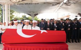 ŞEHİT POLİS MELİH KAYGUSUZ SON YOLCULUĞUNA UĞURLANDI