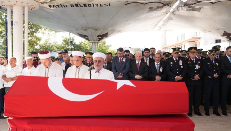 ŞEHİT POLİS MELİH KAYGUSUZ SON YOLCULUĞUNA UĞURLANDI