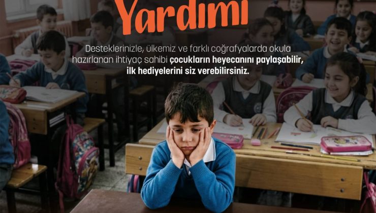 BİR BAĞIŞ, BİR UMUT: ÖĞRENCİLER İÇİN KIRTASİYE DESTEĞİ