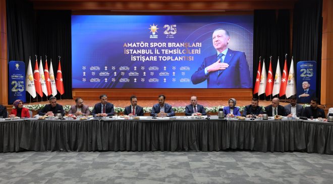AK Parti İstanbul’da 45 Amatör Spor Branşını Bir Araya Getirdi