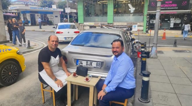 Ersin Çakır’dan Esnaf Ziyareti
