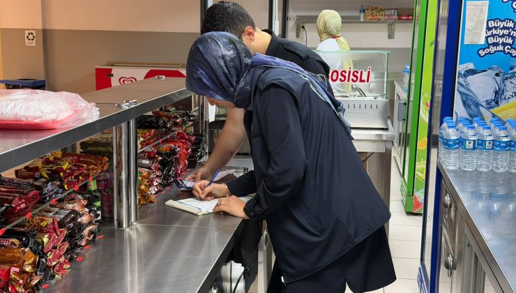 Zabıta Ekiplerinden Okul Kantinlerine Sıkı Denetim