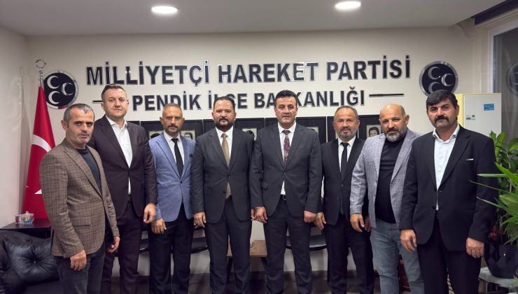 MHP Pendik’te 7 Bölge Başkanlığına Yeni Görevlendirme