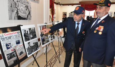 Kore Gazileri ve Şehitlerini Anma Sergisi Açıldı