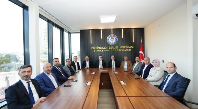 EĞİTİM BİR-SEN 4 NO’LU ŞUBE’DE İADEİZİYARET