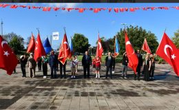 İLKÖĞRETİM HAFTASI ATATÜRK ANITI’NA ÇELENK SUNULMASIYLA BAŞLADI