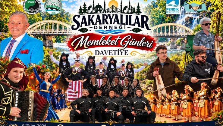 PENDİK’TE SAKARYALILAR BULUŞMASI GERÇEKLEŞECEK