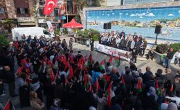 Pendik’te Gazze İçin Basın Açıklaması
