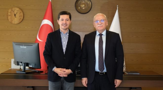 ERKON Genel Başkanı Murat Şahsuvaroğlu’ndan İTO Başkan Yardımcısı Dr. İsrafil Kuralay’a Nezaket Ziyareti