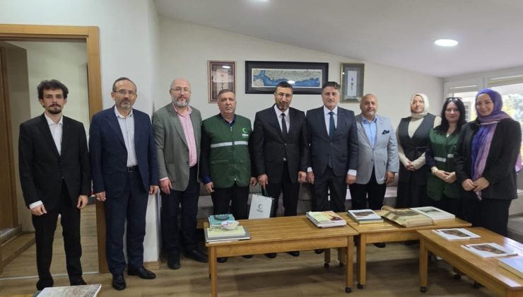 YEŞİLAY PENDİK’TEN İLÇE MÜFTÜSÜ DR. ABDÜLHAMİD PEHLİVAN’A ZİYARET