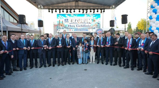 ERKON GENEL BAŞKANI MURAT ŞAHSUVAROĞLU, 12. ANKARA ERZURUM TANITIM GÜNLERİ’NDE