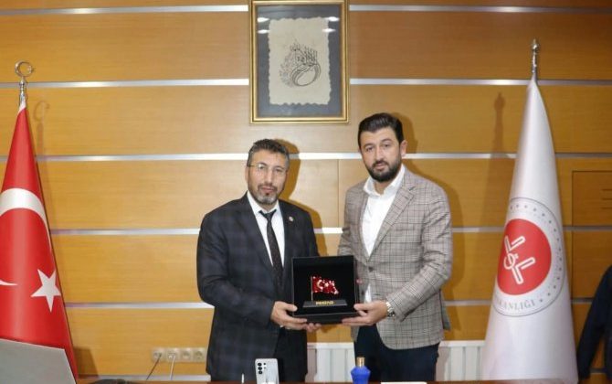 PESİAD’dan Yeni Müftü ve İlçe Emniyet Müdürü’ne Ziyaret