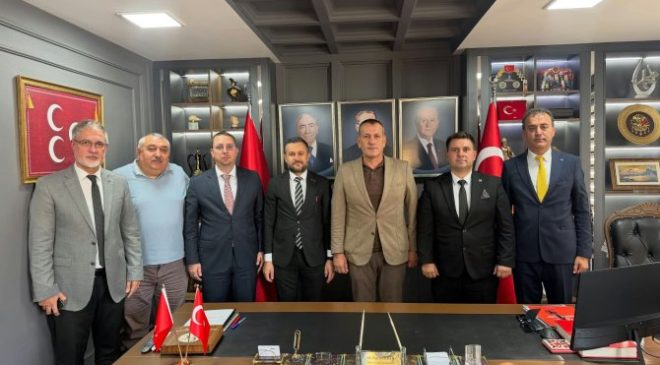 MHP PENDİK, TÜRKİYE KAMU-SEN VE TÜRK EĞİTİM-SEN YÖNETİMİNİ AĞIRLADI